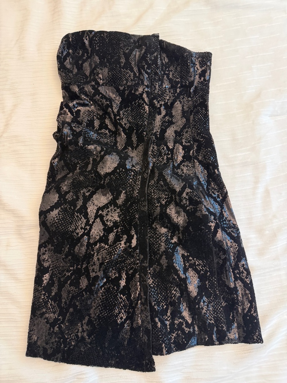Zara Velvet Sequin Mini Dress